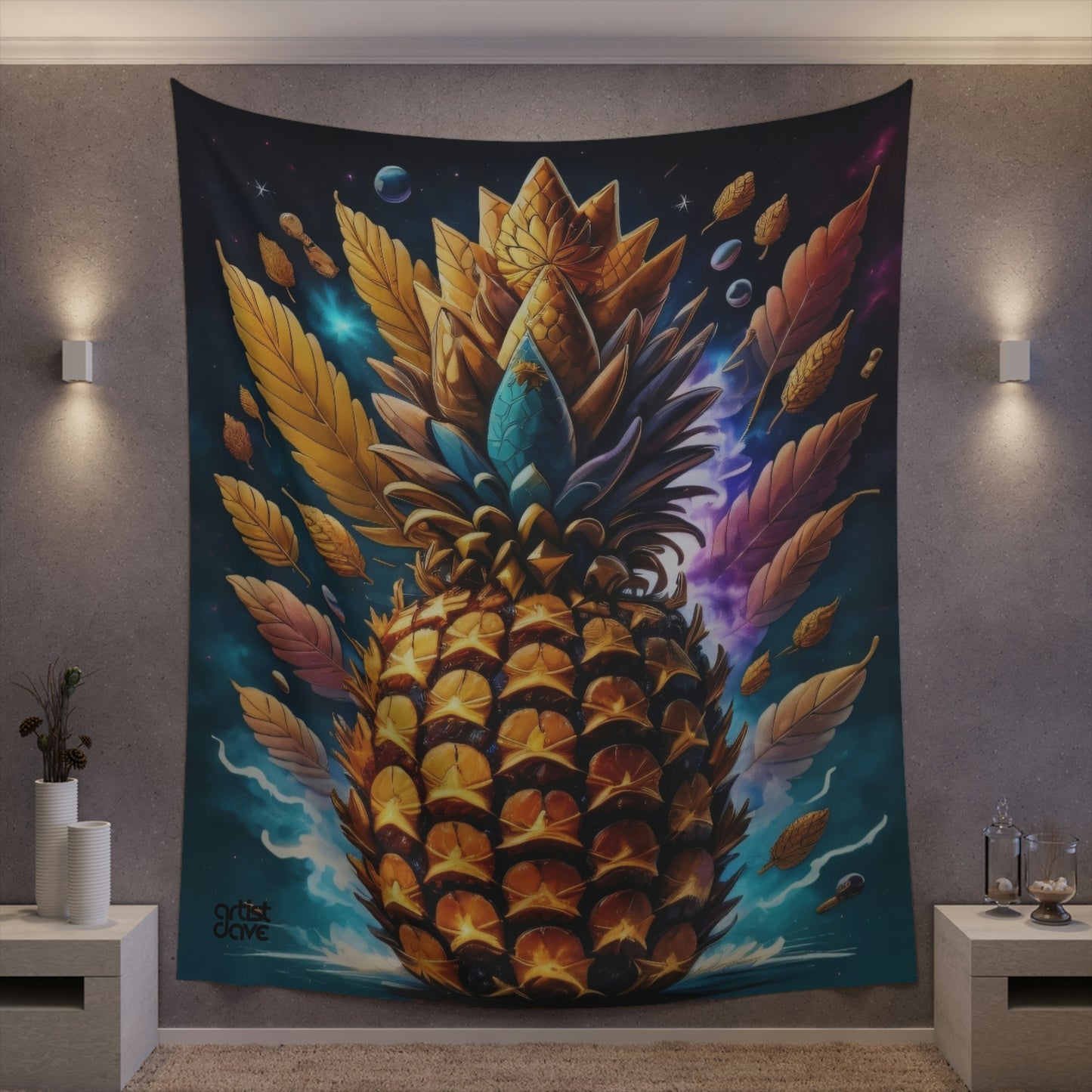 A.D. "Pinecone" Forbidden Fruit Wall Tapestry