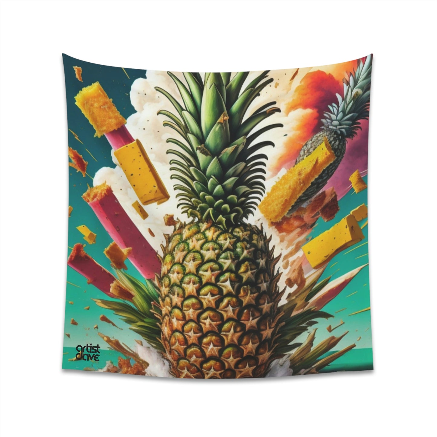 A.D. "Action Packed" Forbidden Fruit Wall Tapestry