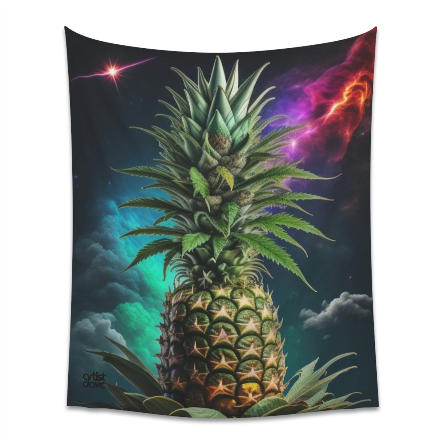 A.D. "Pineapple Dream" Forbidden Fruit Wall Tapestry
