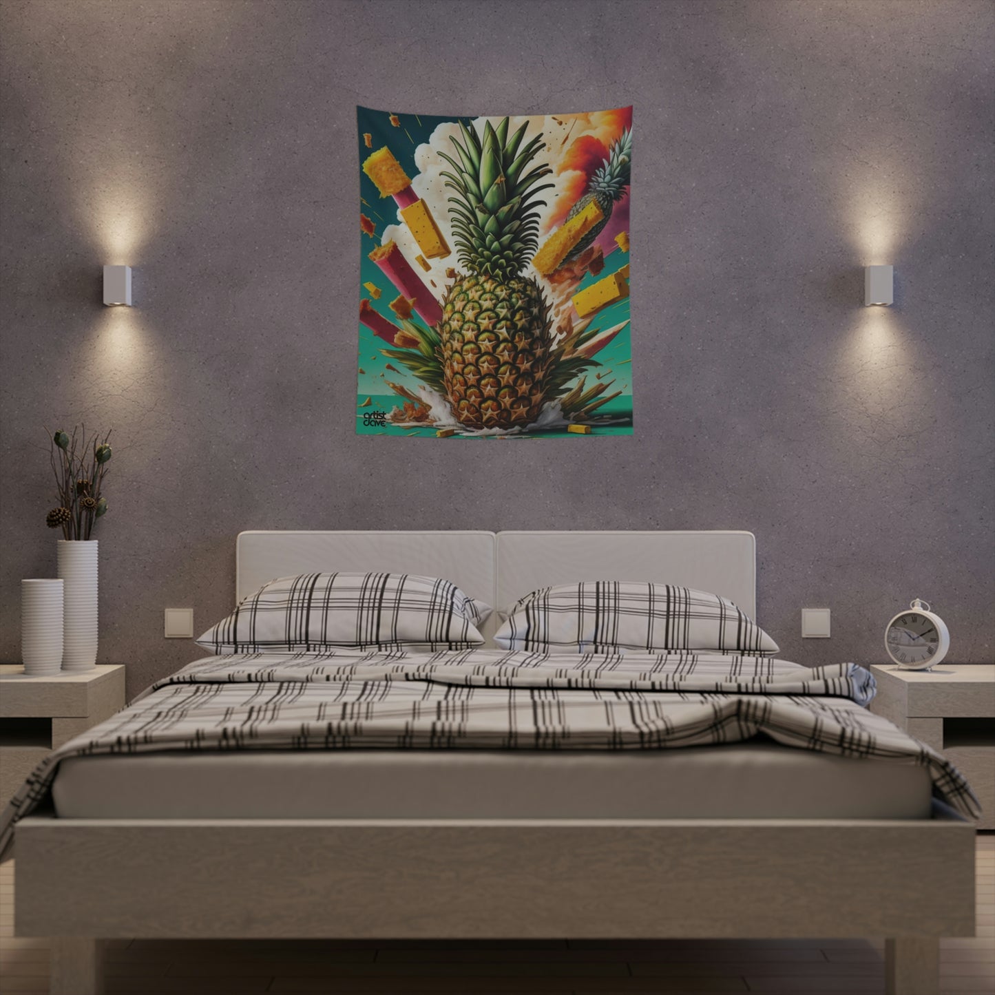 A.D. "Action Packed" Forbidden Fruit Wall Tapestry