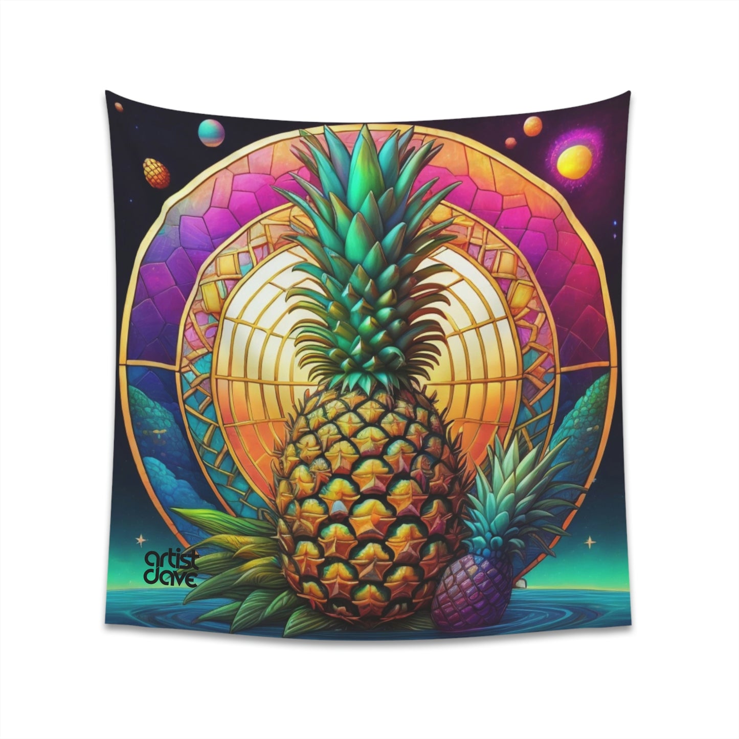 A.D. "Stained Glass" Wall Tapestry