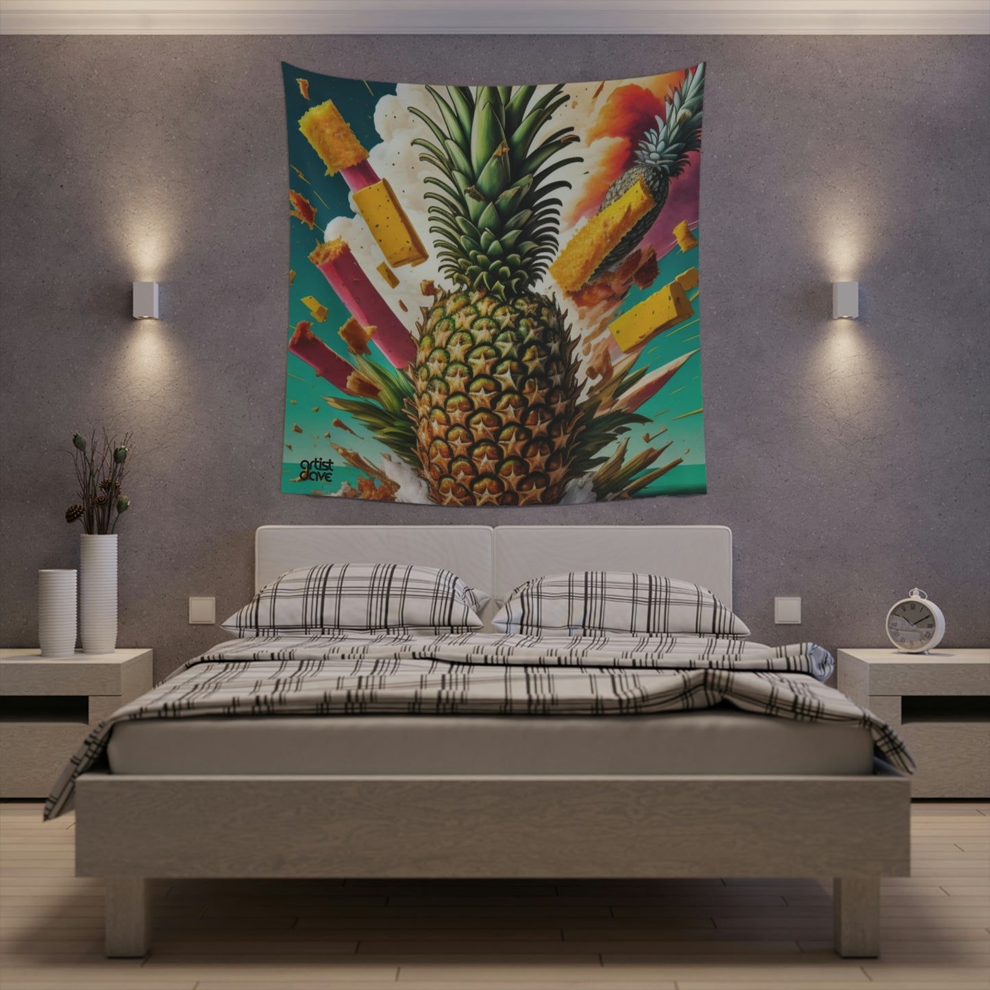 A.D. "Action Packed" Forbidden Fruit Wall Tapestry