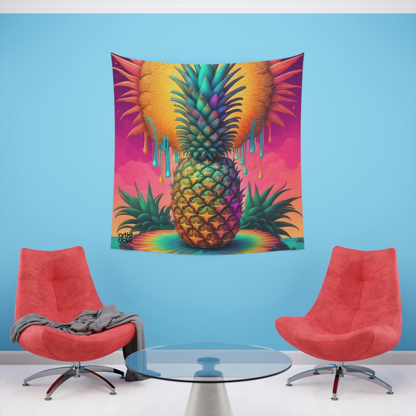 A.D. "Drippy" Forbidden Fruit Wall Tapestry