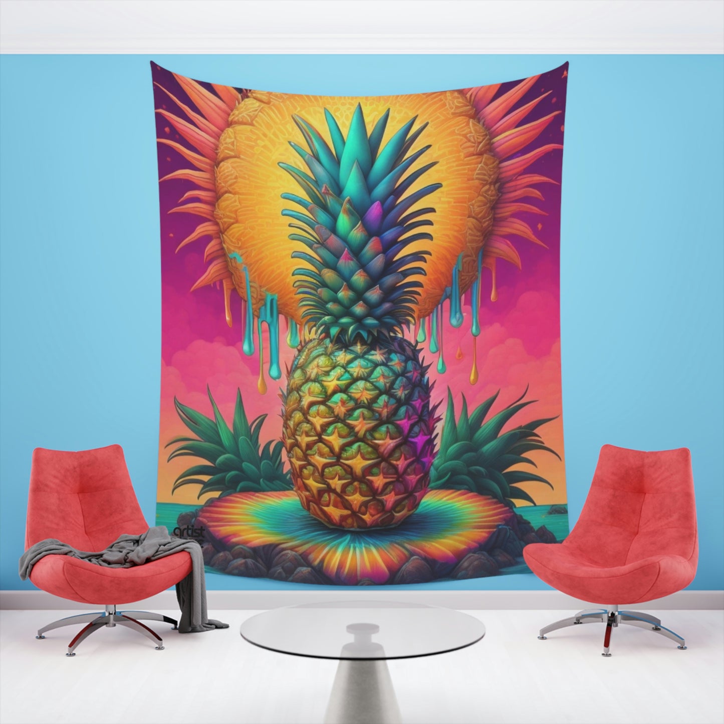 A.D. "Drippy" Forbidden Fruit Wall Tapestry