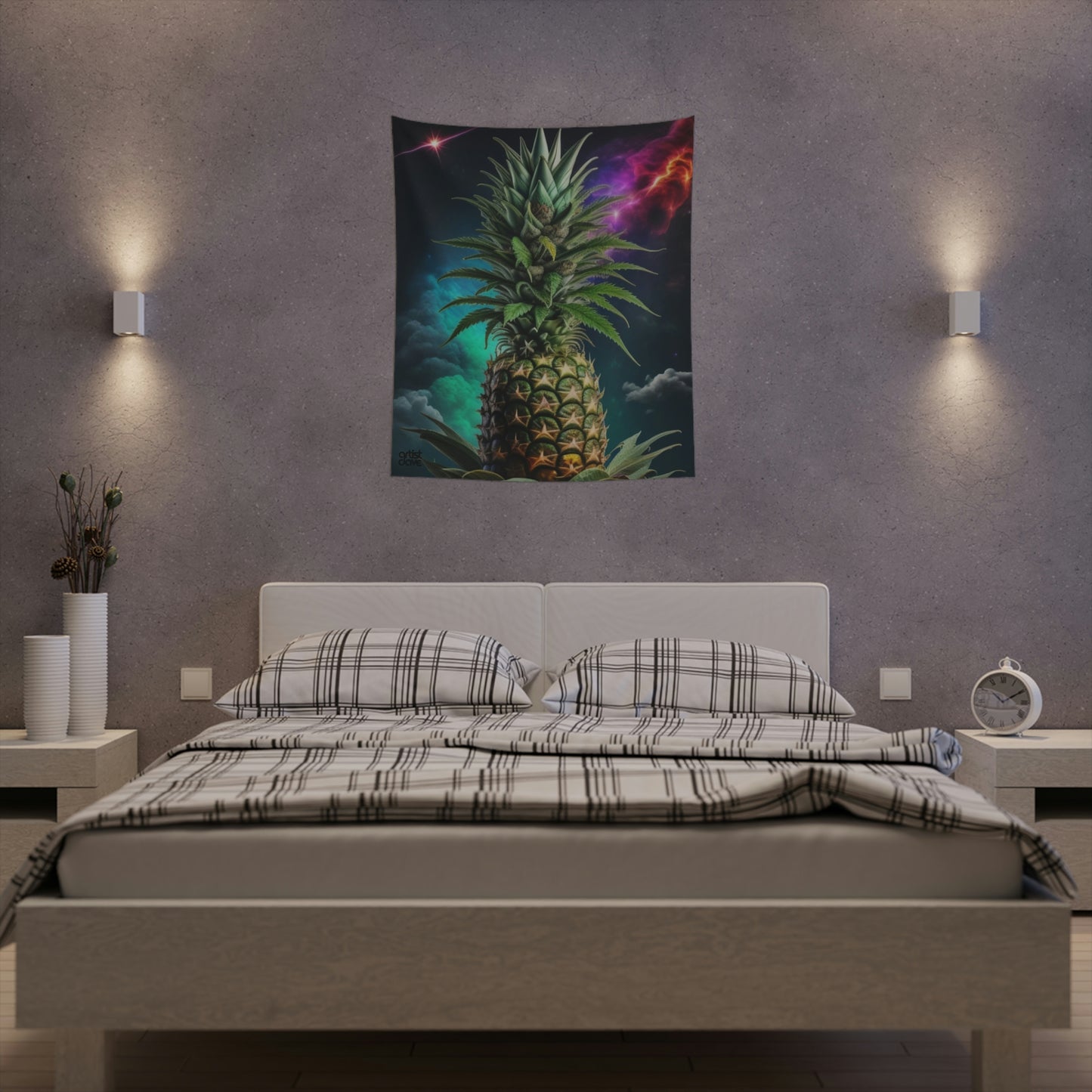A.D. "Pineapple Dream" Forbidden Fruit Wall Tapestry