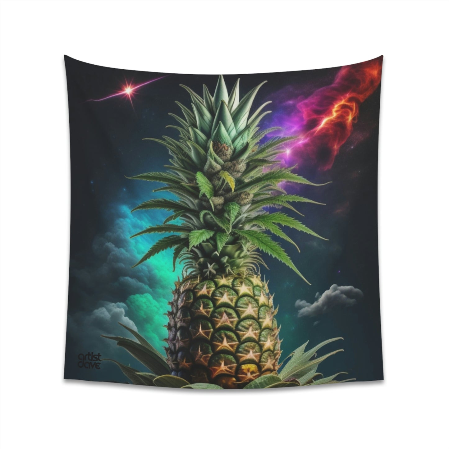 A.D. "Pineapple Dream" Forbidden Fruit Wall Tapestry