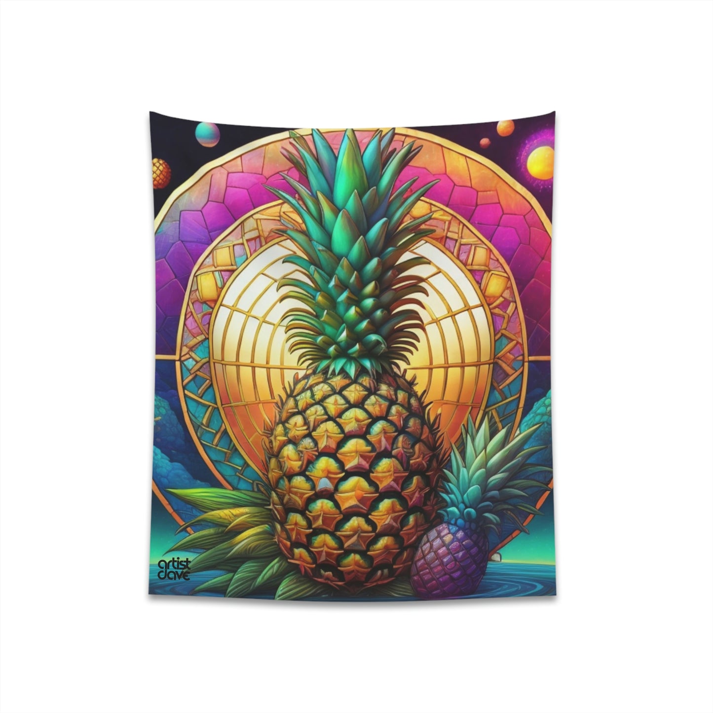A.D. "Stained Glass" Wall Tapestry