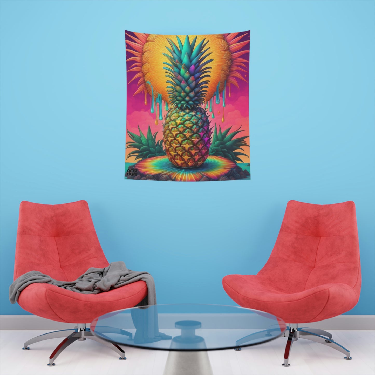 A.D. "Drippy" Forbidden Fruit Wall Tapestry